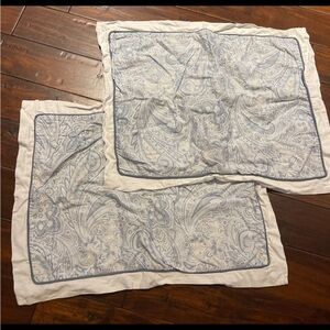 Cindy Crawford style paisley Shams